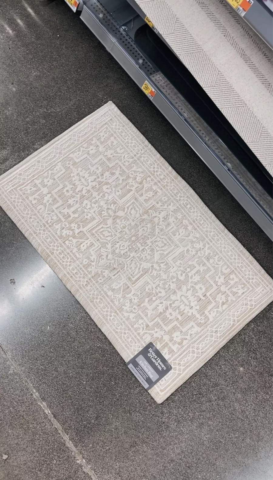 Affordable & Stylish Kitchen Find! ✨ On my latest Walmart run, I spotted this gorgeous Persian-inspired chenille kitchen mat, and I was so impressed! 🤩 The Better Homes & Gardens Cloudwalk Comfort Mat combines style, comfort, and affordability—giving you that high-end, vintage rug look without the high price tag. 🏡💛

✔️ Plush, cushioned support for long hours at the sink or stove
✔️ Neutral, aesthetic design that fits seamlessly with modern organic, vintage, and cozy kitchens
✔️ Budget-friendly & durable—perfect for high-traffic areas

If you're looking for a pretty kitchen mat that gives designer vibes without breaking the bank, this is it!  

 #LTKHome #LTKSaleAlert #LTKFindsUnder50