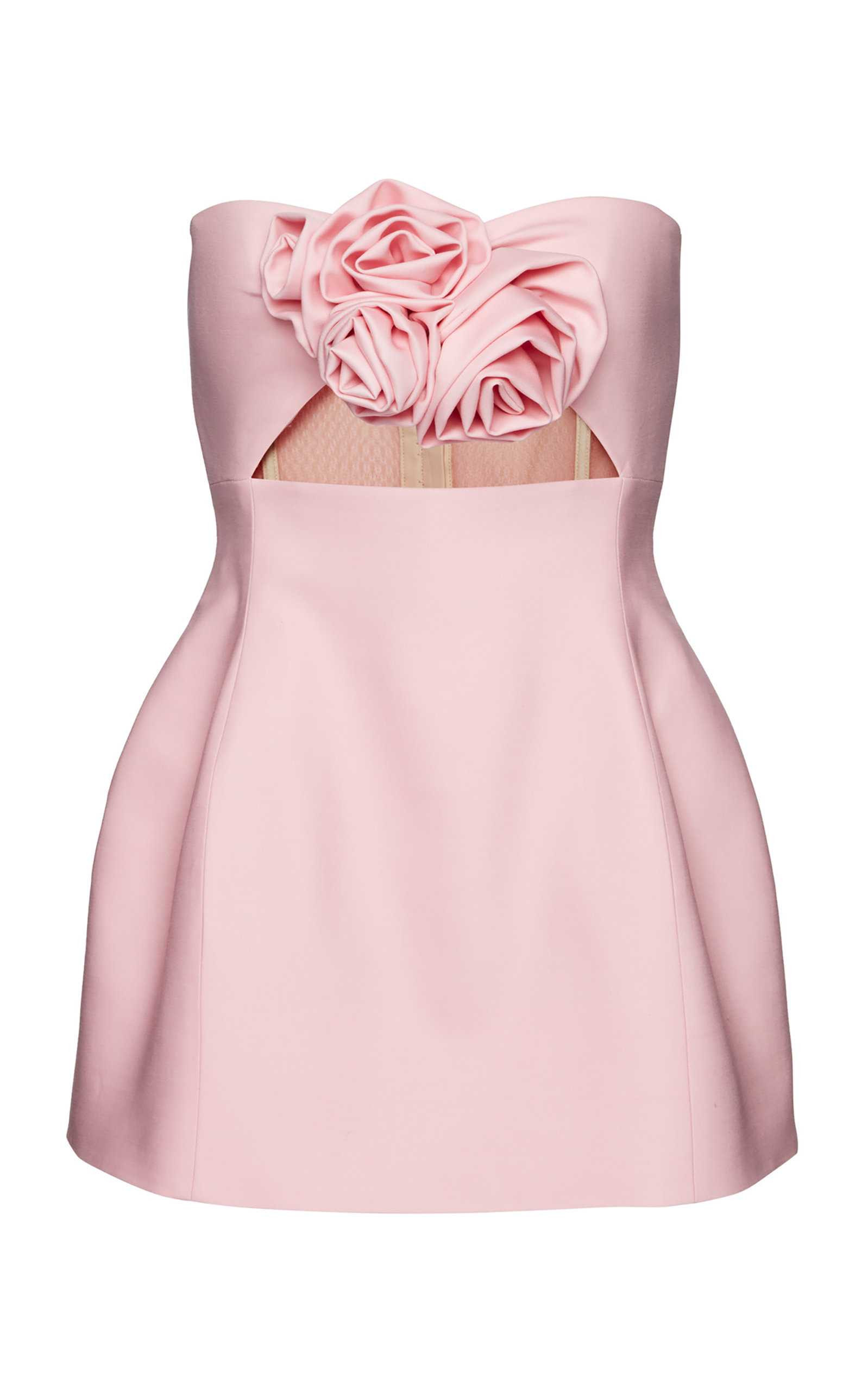 Strapless Silk Mini Dress | Moda Operandi (Global)