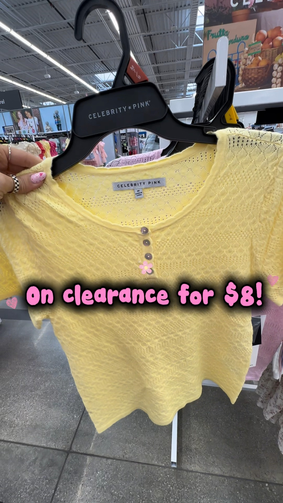 Such a pretty top, in 💛 & 🩷! Snag it while it’s on clearance, so perfect for spring 🌷.

#LTKSeasonal #LTKSaleAlert #LTKMidsize