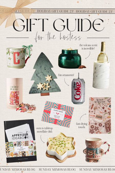 HOLIDAY GIFT GUIDE: Hostess Gifts 🎁✨  Here are our top recommended gifts for host mom that she’s guaranteed to love. 

From the cutest ornaments and Christmas mugs to this snowflake oven to tabletop dish and the best smelling candles, you can’t go wrong with these holiday gifts for a hostess!

#holidaygiftguide #holidaygiftguideforher #holidayhosting hosting, home gifts, Anthropologie gifts, Christmas dishes, kitchen tea towels, wine chiller, appetizer recipe book, puzzles, Christmas server ware, gifts for her, gift guide for her, mother in law gifts, Christmas gifts for moms, Christmas gift ideas for mom, Christmas candle, Capri Blue candle

#LTKHoliday #LTKGiftGuide #LTKSeasonal