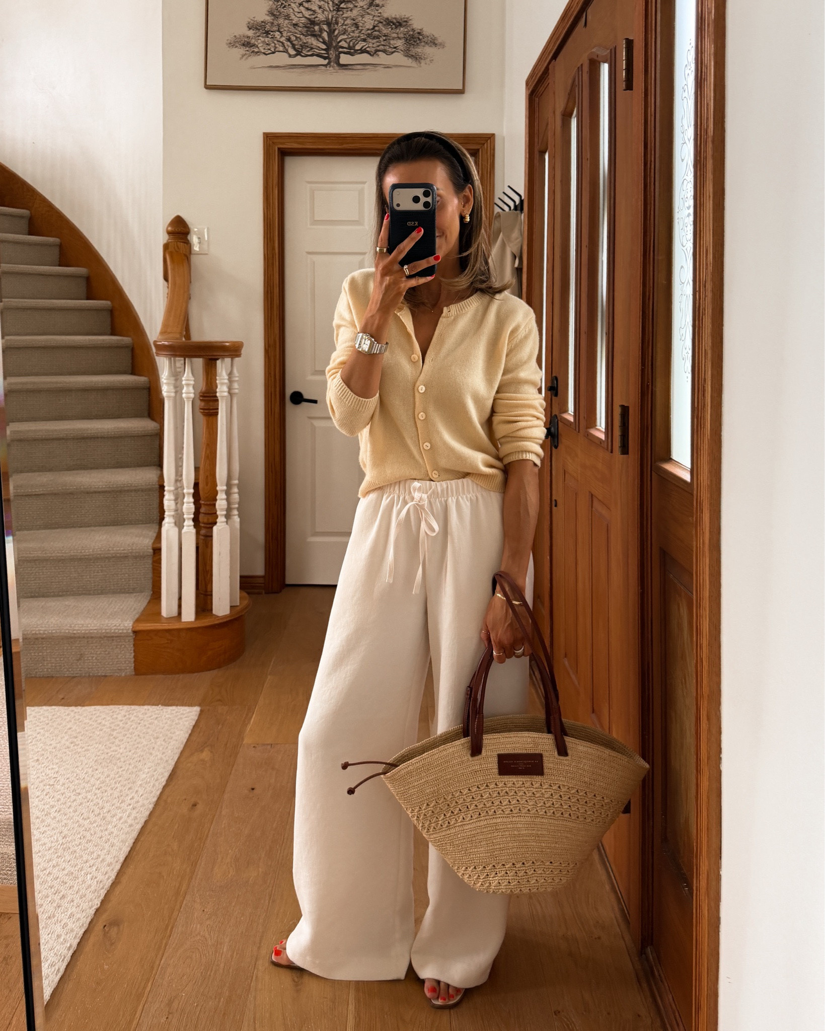 Comfy fit for PT appointment — can’t get enough of these pants! The cashmere cardi is perfect for the transitional weather

#LTKootd #LTKSeasonal #LTKOver40