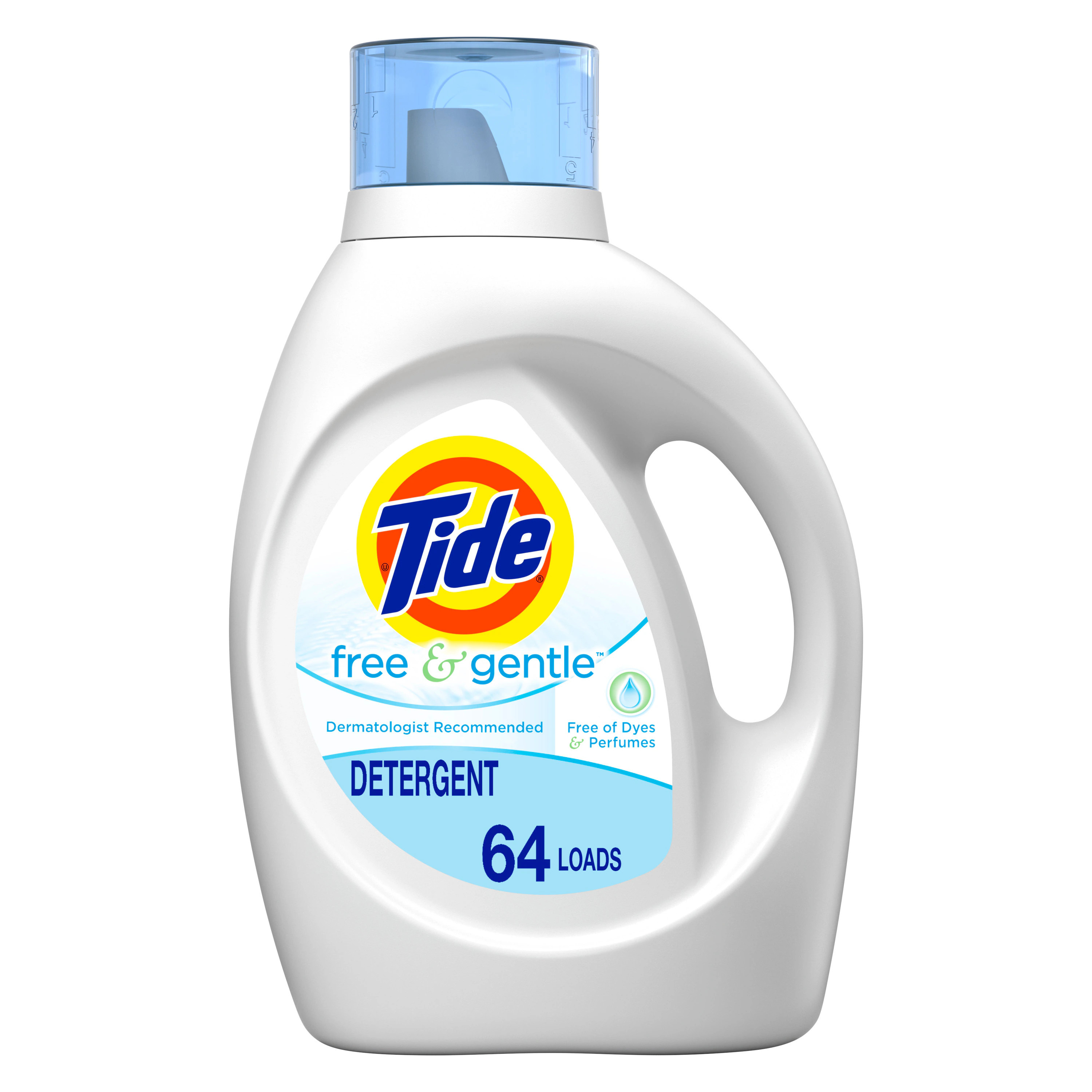 Tide Free and Gentle HE Laundry Detergent 64 Loads 92 -fl oz one_size | 3700041828 | Lowe's