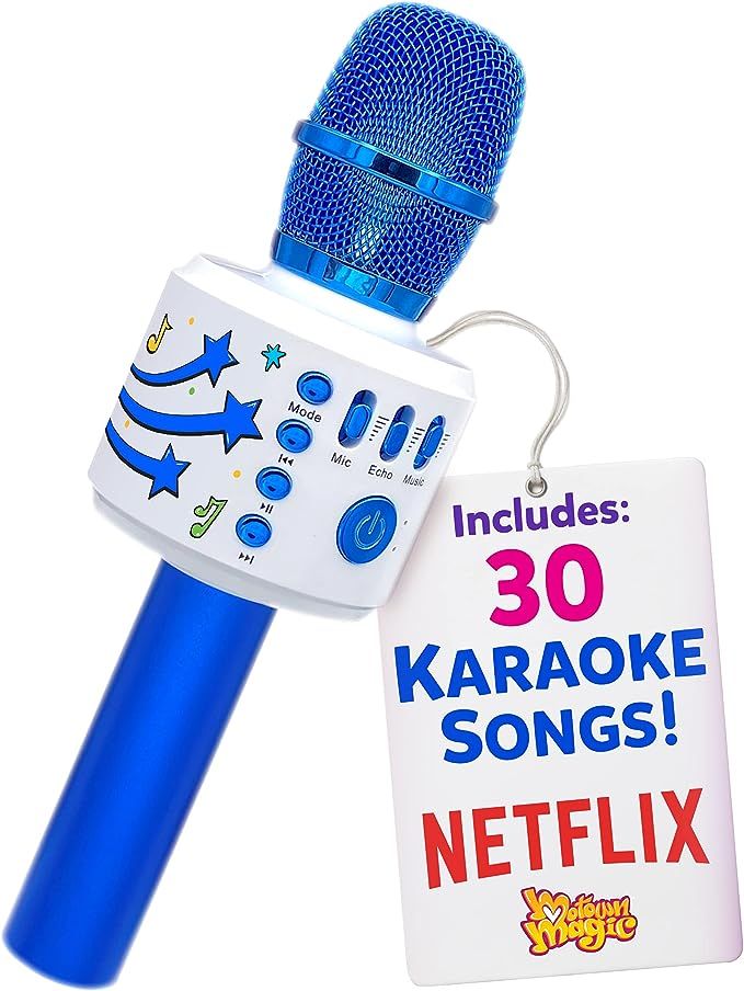 Motown Magic, Bluetooth Karaoke Microphone | Includes 30 Famous Songs |Kids Karaoke Microphone | ... | Amazon (US)