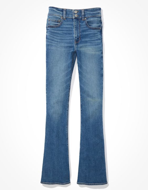 AE High-Waisted Artist Flare Jean | American Eagle Outfitters (US & CA)