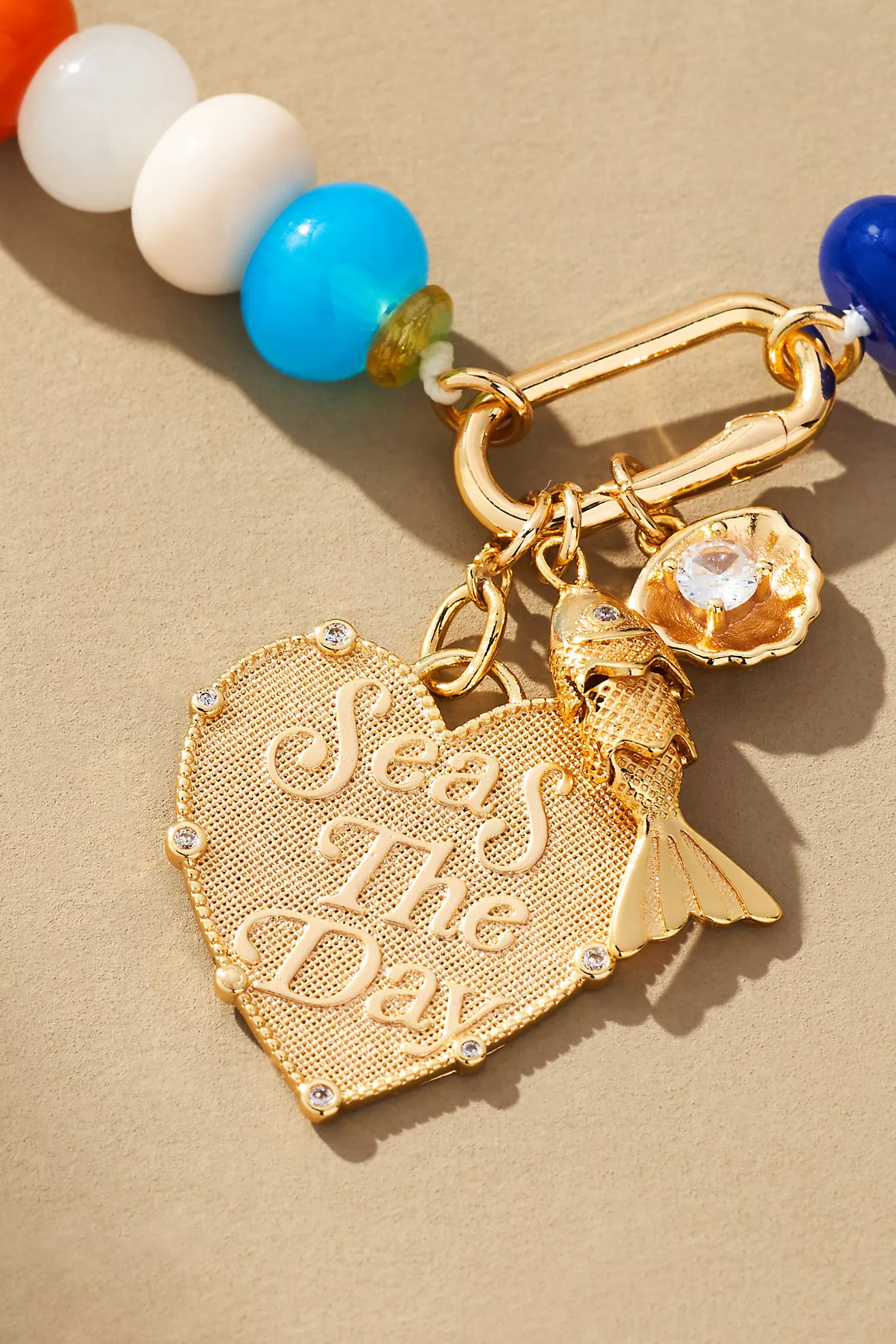 Beaded Cluster Charm Necklace | Anthropologie (US)