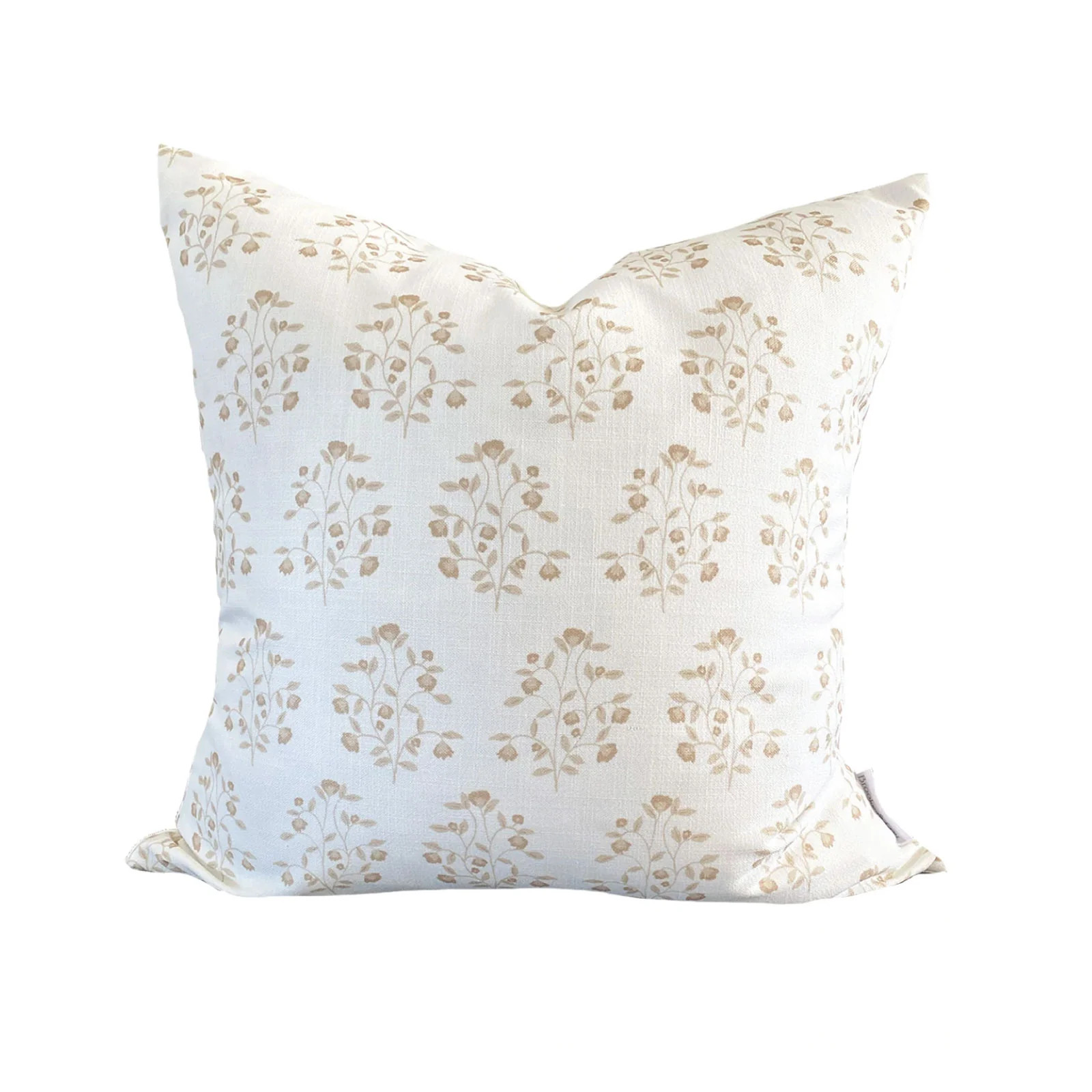 Lucille Floral Pillow in Natural | Brooke and Lou