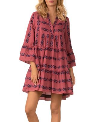 Embroidered Swing Dress | Bloomingdale's (US)