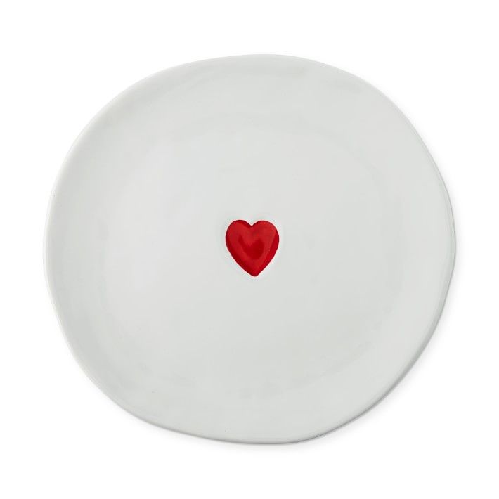 Heart Dinner Plates | Williams-Sonoma