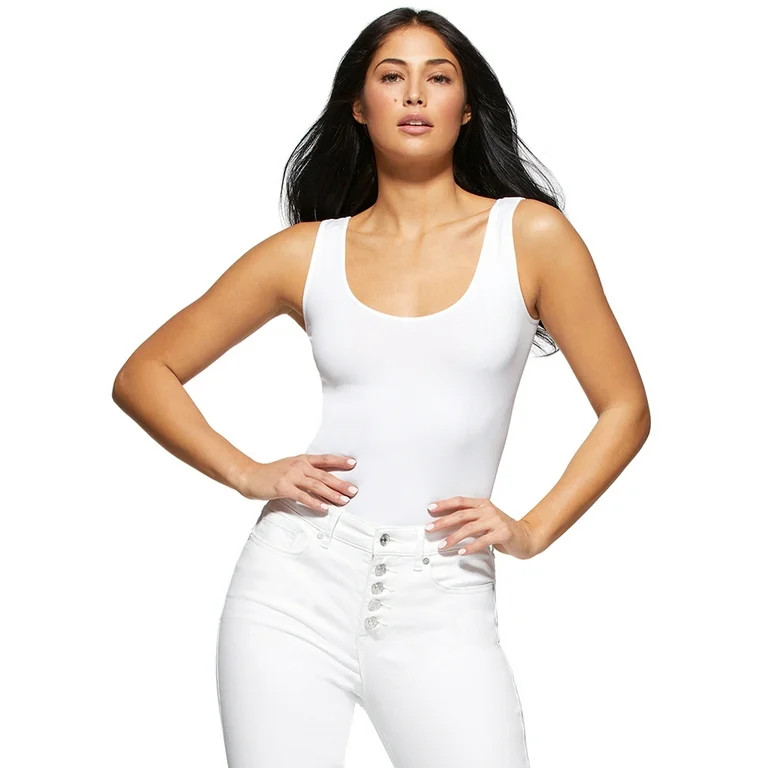 Sofia Jeans By Sofia Vergara Tank Bodysuit | Walmart (US)