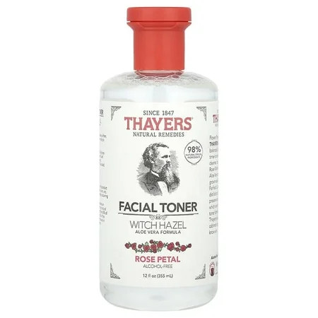 Thayers Facial Toner Witch Hazel Alcohol-Free Rose Petal 12 fl oz | Walmart (US)