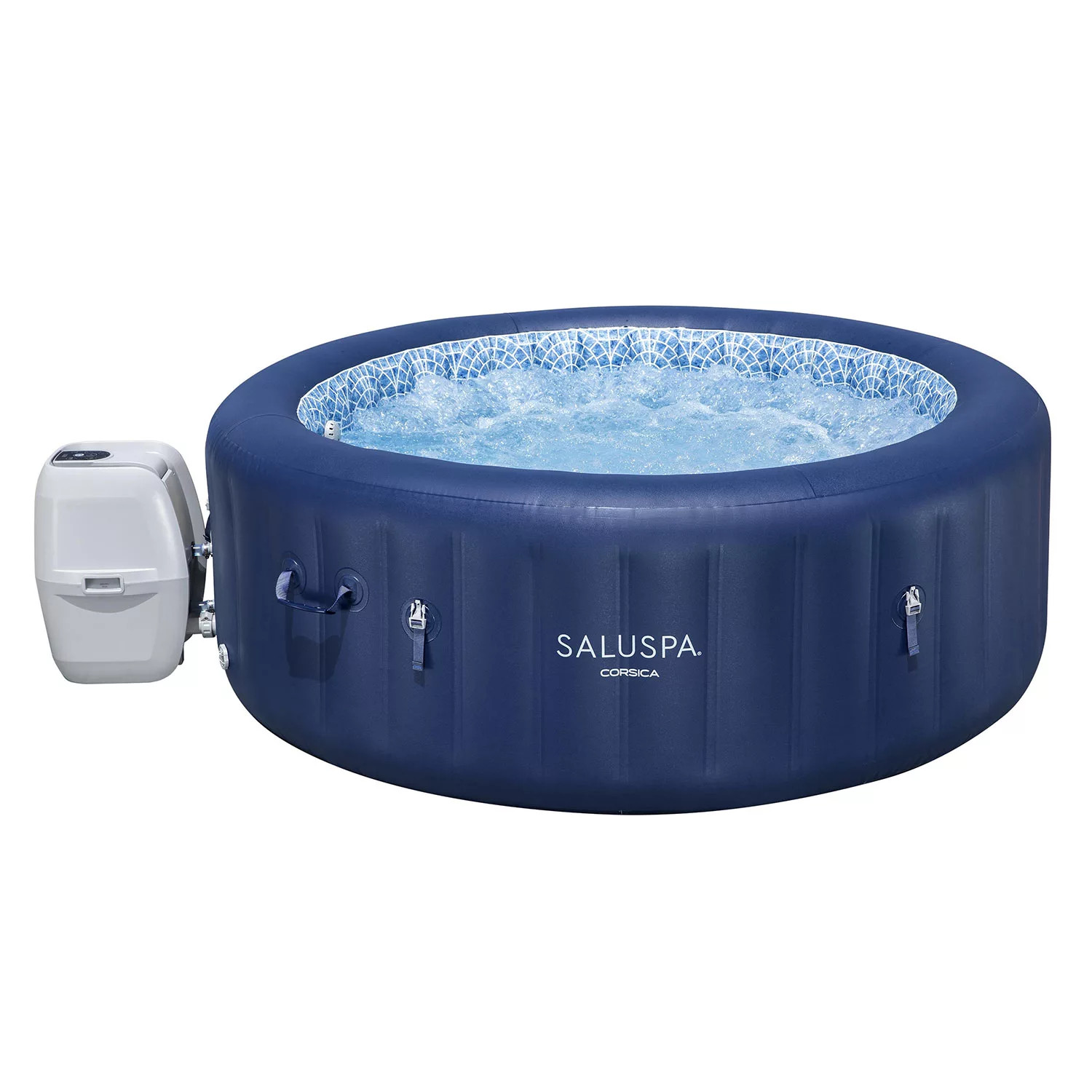 SaluSpa Corsica Energy-Saving Smart AirJet Inflatable Hot Tub, 77" x 28" | Sam's Club