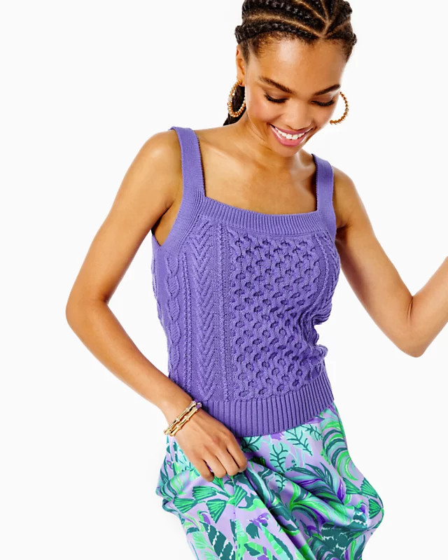 Evanie Sweater Tank Top | Lilly Pulitzer | Lilly Pulitzer