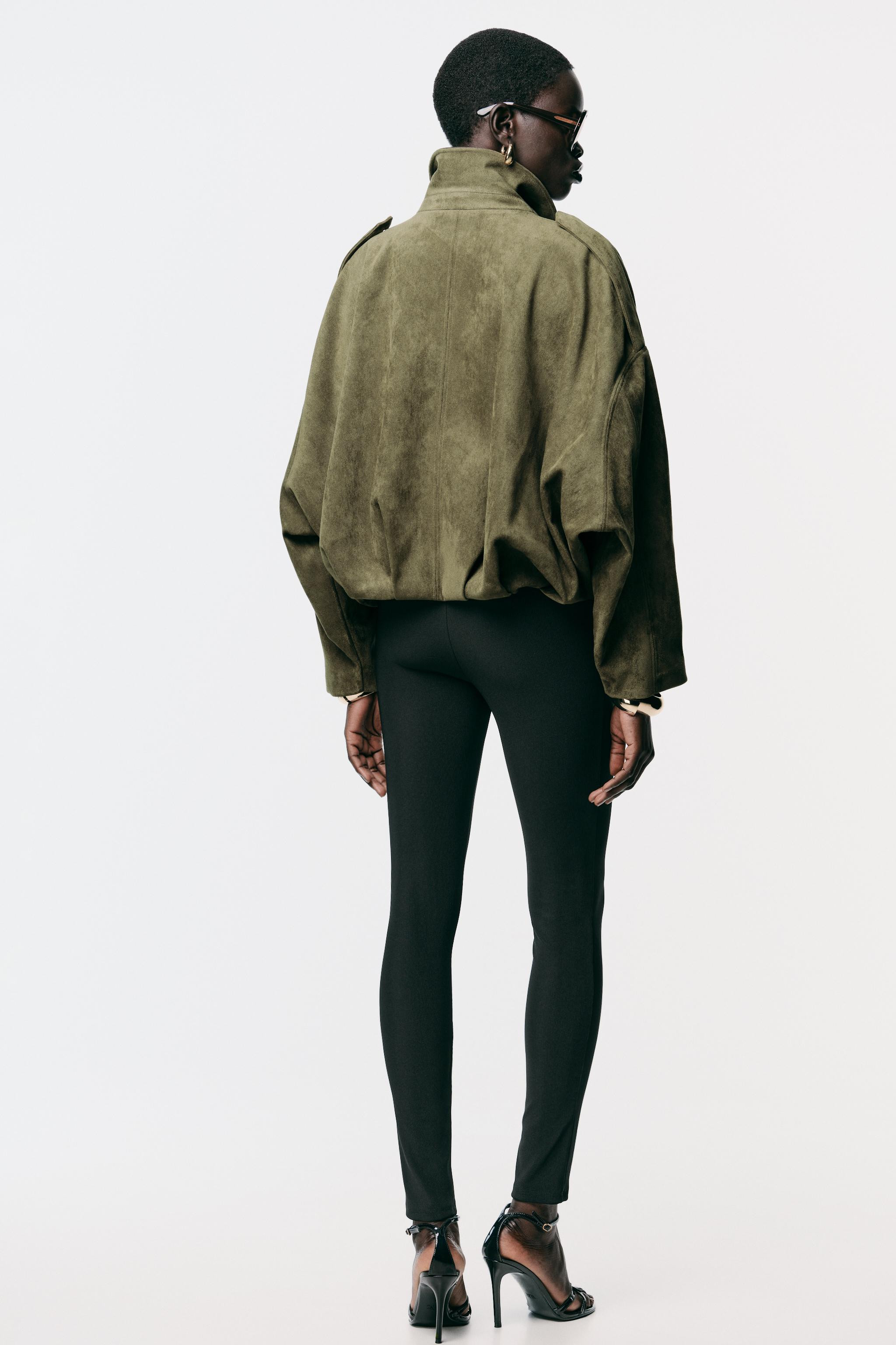 SUEDE EFFECT BOMBER JACKET | Zara UK