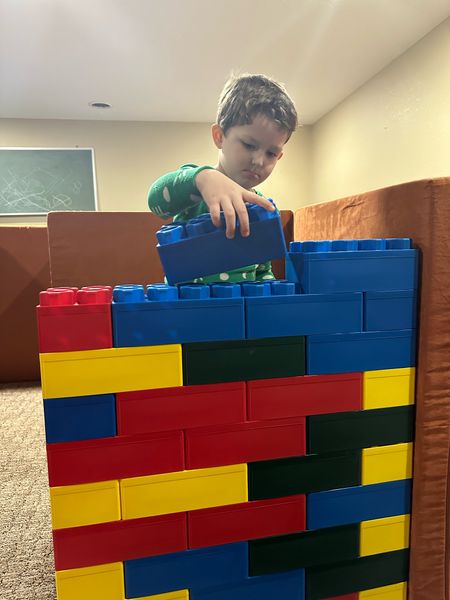 Oversized Lego blocks set - perfect to build kid sized everything! 

#LTKkids #LTKfamily #LTKGiftGuide