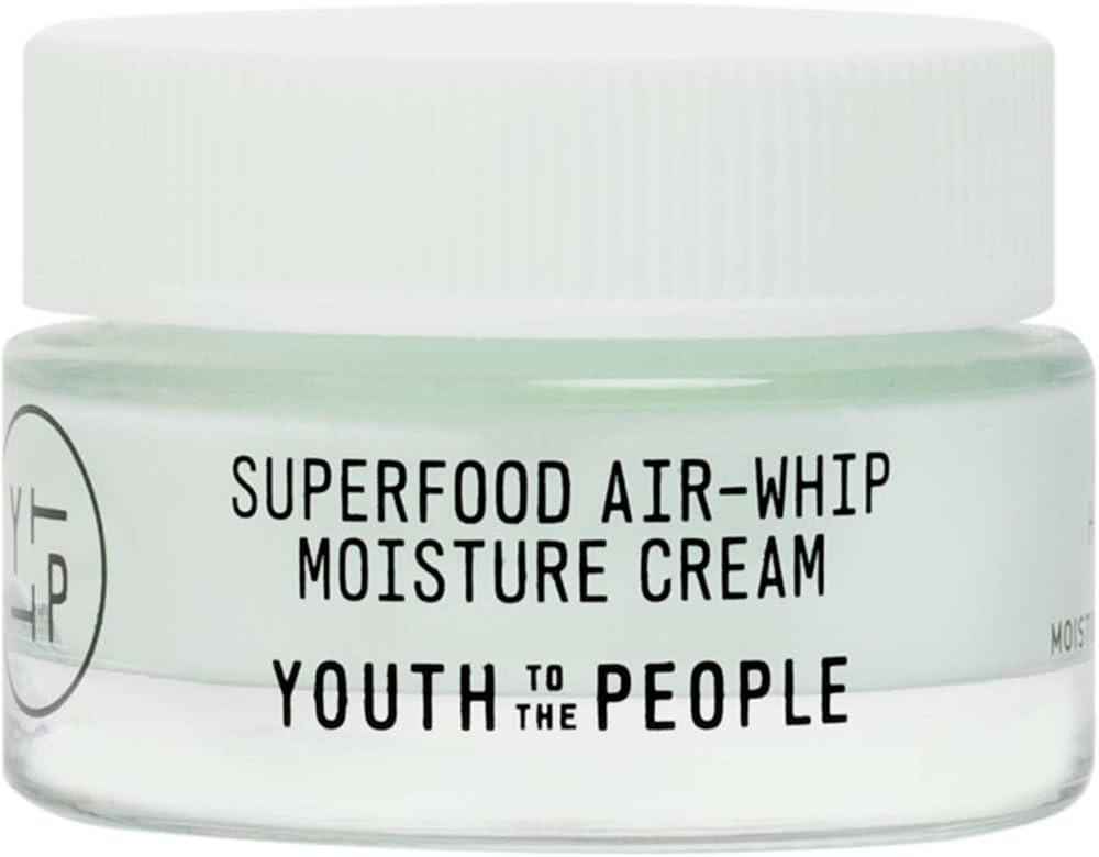 Youth To The People Superfood Air-Whip Moisture Cream, 48-Hr Hydrating Face Moisturizer, Hyaluron... | Amazon (US)
