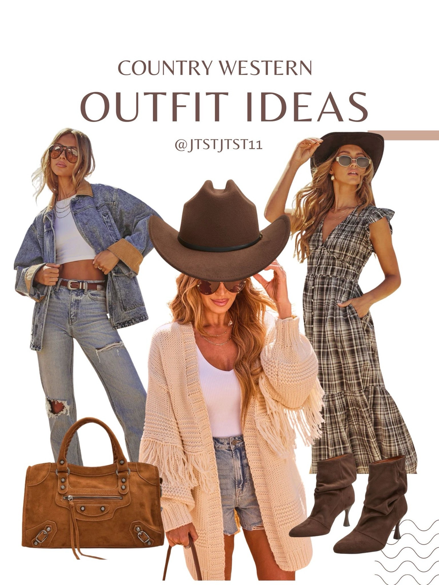 Western Outfits Women I Jackson Hole Outfits for Women I Country Concert Outfit

Taylor swift concert outfit ideas I Wyoming rodeo outfit | rave outfits festivals | rodeo outfits for women | Jackson Hole rodeo outfits for women | rodeo outfit | Jackson Hole outfits fall | Wyoming rodeo outfits | all denim outfit | denim on denim outfit | denim on denim | country concert outfit | country concert outfit ideas | country concert outfits | country concert outfit ideas winter | rodeo outfit | rodeo outfit ideas | western glam outfit | rodeo outfits for women | rodeo outfits winter | cowgirl outfit | rodeo outfits | western outfits | western outfits women | country glam outfit | Jackson Hole outfit | Jackson Hole outfits | rodeo outfits for women | Jackson Hole outfits for women | country concert outfit | country concert outfits

#LTKSeasonal #LTKOver40 #LTKSaleAlert #LTKTravel #LTKgrwm #LTKootd #LTKMidsize #LTKU #LTKWorkwear