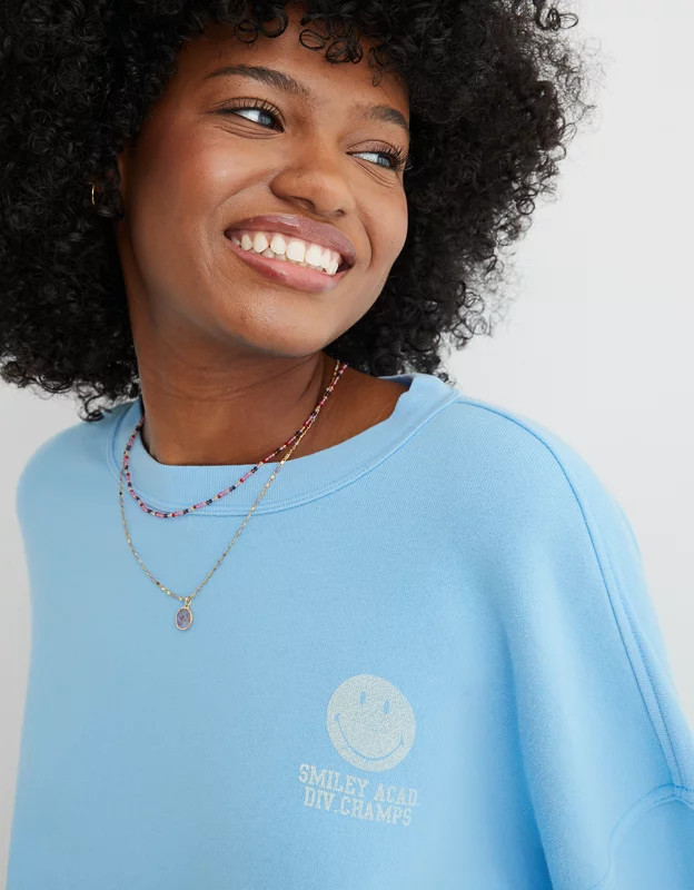 Aerie REAL Crew Sweatshirt | Aerie