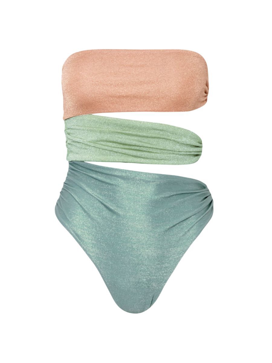 Isla Cut-Out Bandeau Bikini | Saks Fifth Avenue