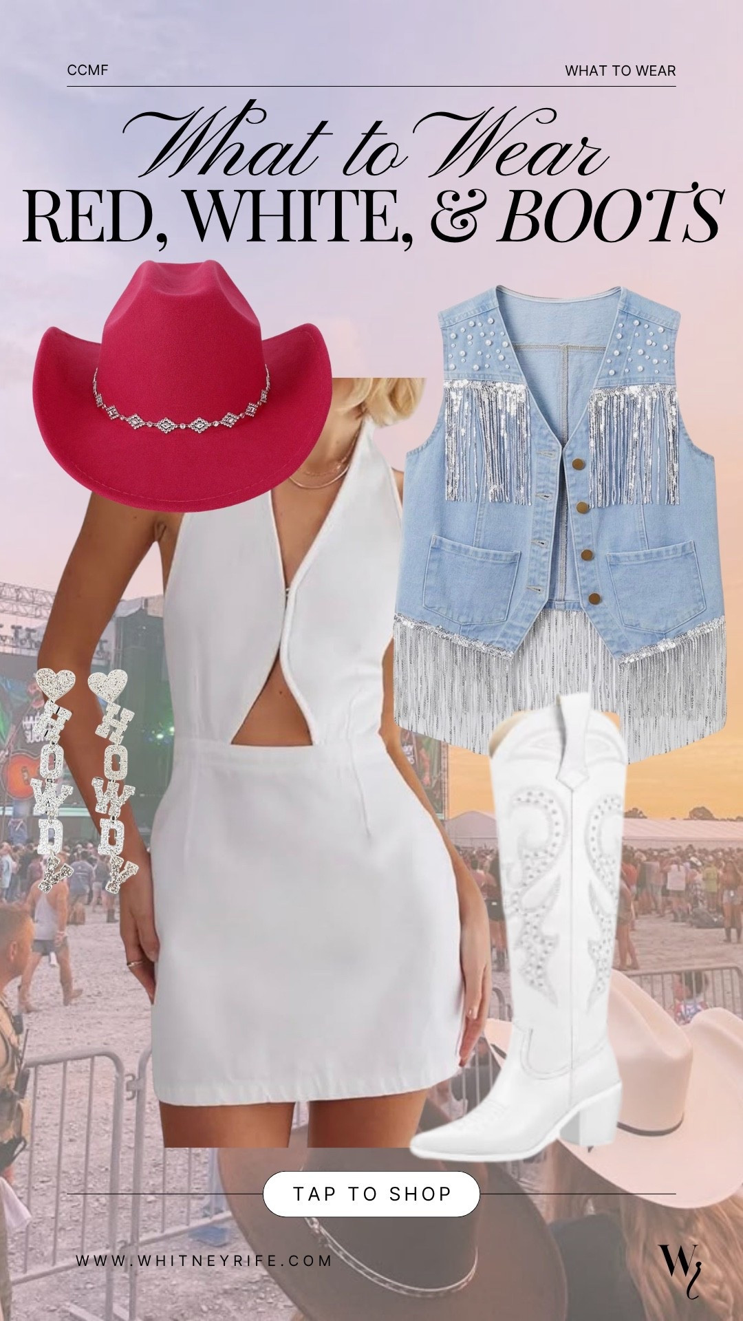 CCMF Red, White, & Boots Theme Night Amazon Outfit Inspiration! #countryconcertoutfit

#LTKgrwm #LTKootd #LTKTravel