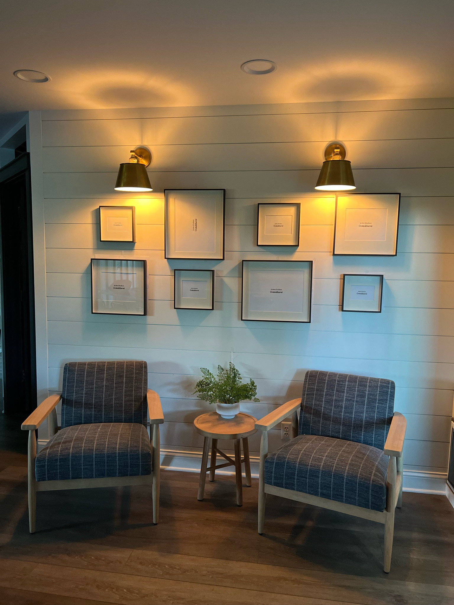 I love when clients embrace the changes suggested to them and we end up with such a wow factor!  This blank wall is not only going to display a wall full of memories but has become the ultimate coffee sipping spot.  

#LTKfindsunder100 #LTKhome