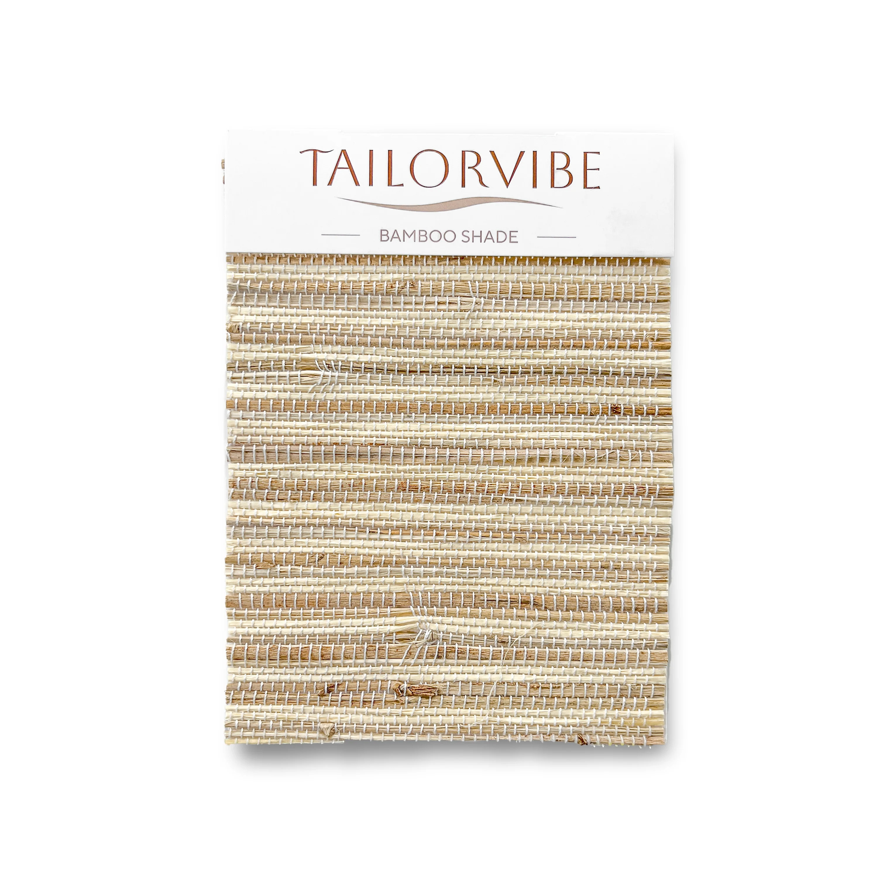 Tailor Woven Bamboo Shade | Beige Brown | Tailorvibe
