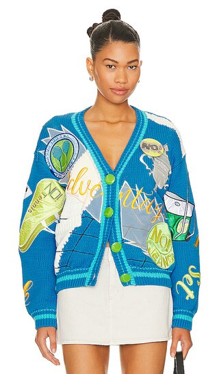 Tennis Sweater in Blue | Revolve Clothing (Global)