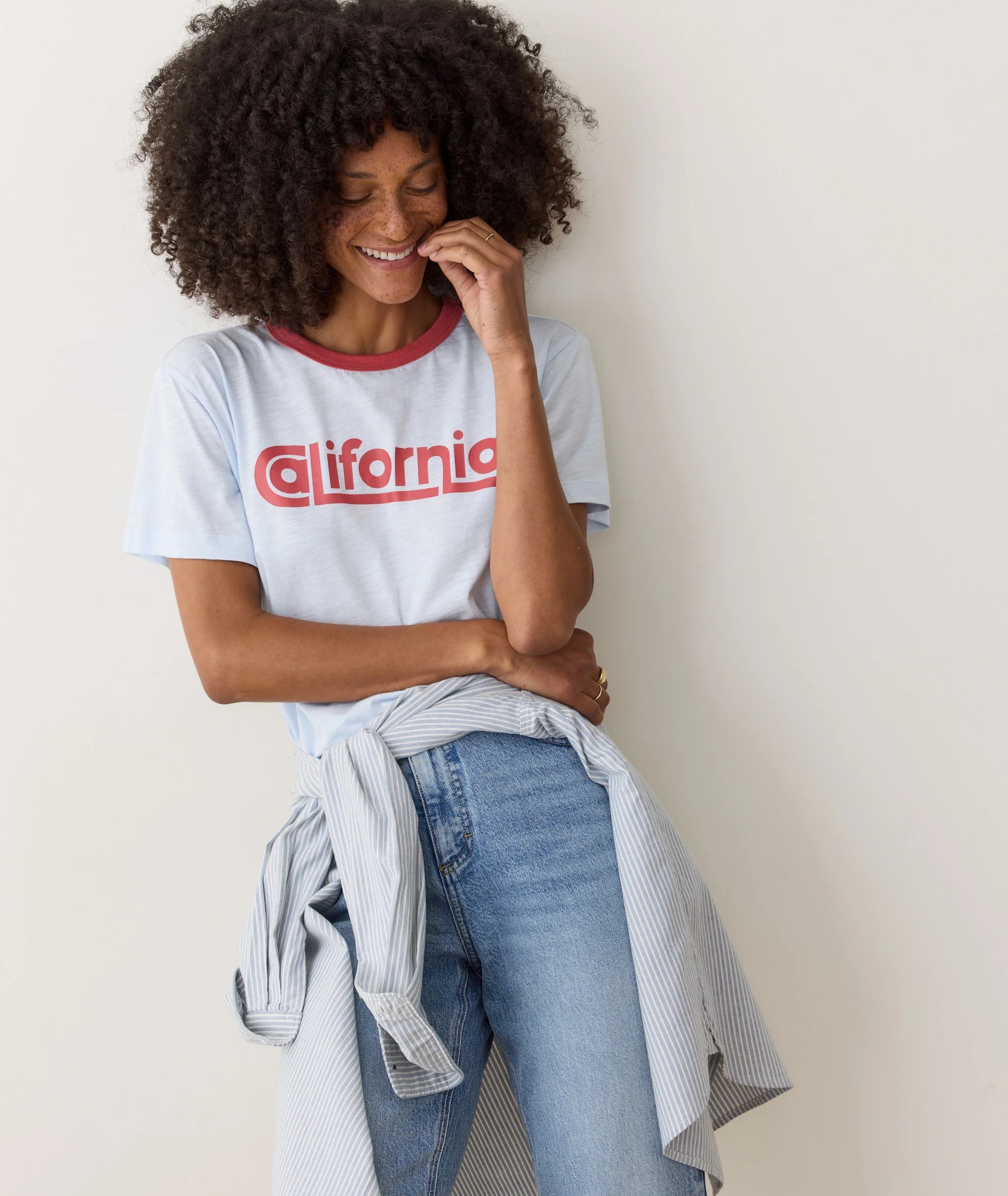 Graphic Cropped Tee | Marine Layer