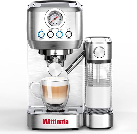 Cappuccino Machine, 20 BarCappuccino Espresso Maker with Automatic Milk Frothing System | Amazon (US)