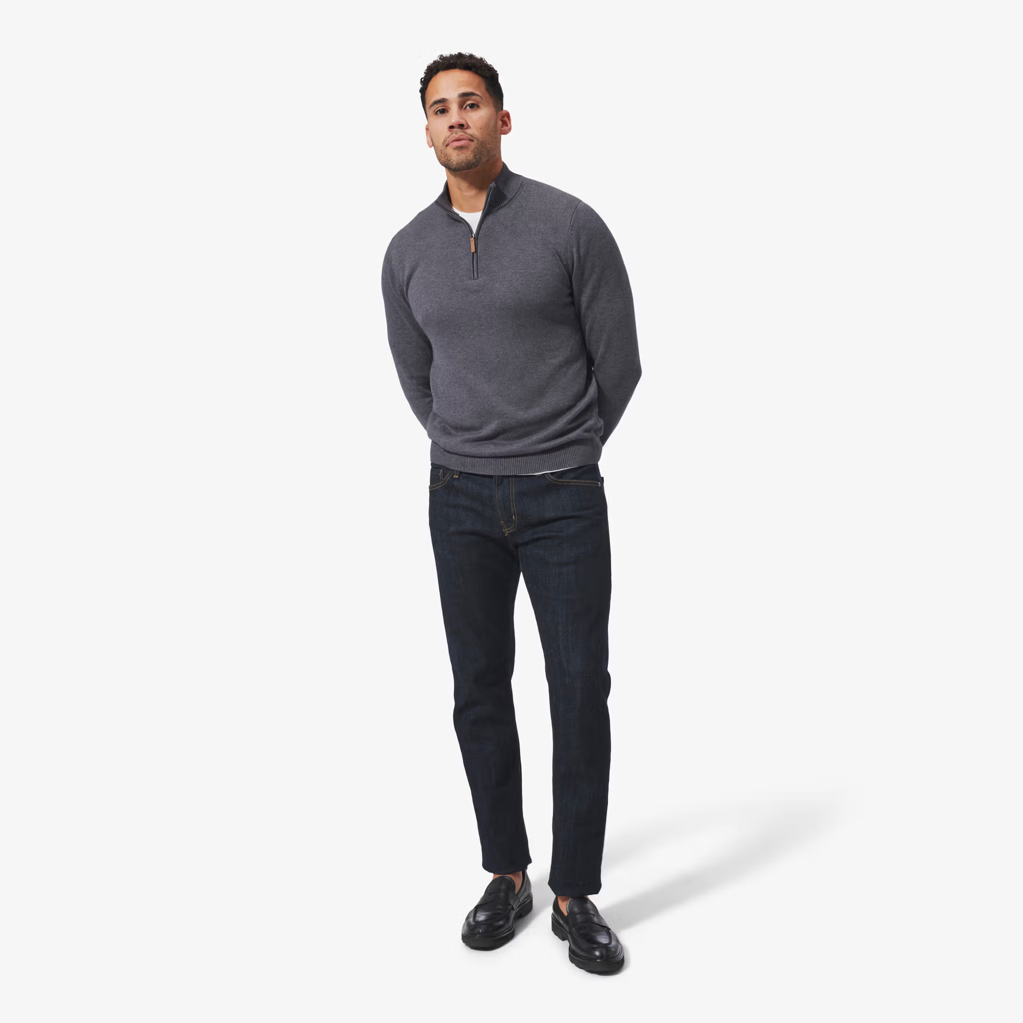 Cassady Quarter Zip | Mizzen + Main