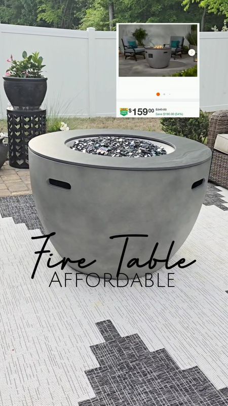 🔥🔥 Fire Table🔥🔥I grabbed this affordable fire table during home depot's black Friday Spring Sale last weekend for $159.🤯  I'm so impressed so far!   The regular price is $349. It may be sold out online in your immediate area, so check inside your local store. Today is the last day to catch this price!

#LTKVideo #LTKhome #LTKsalealert