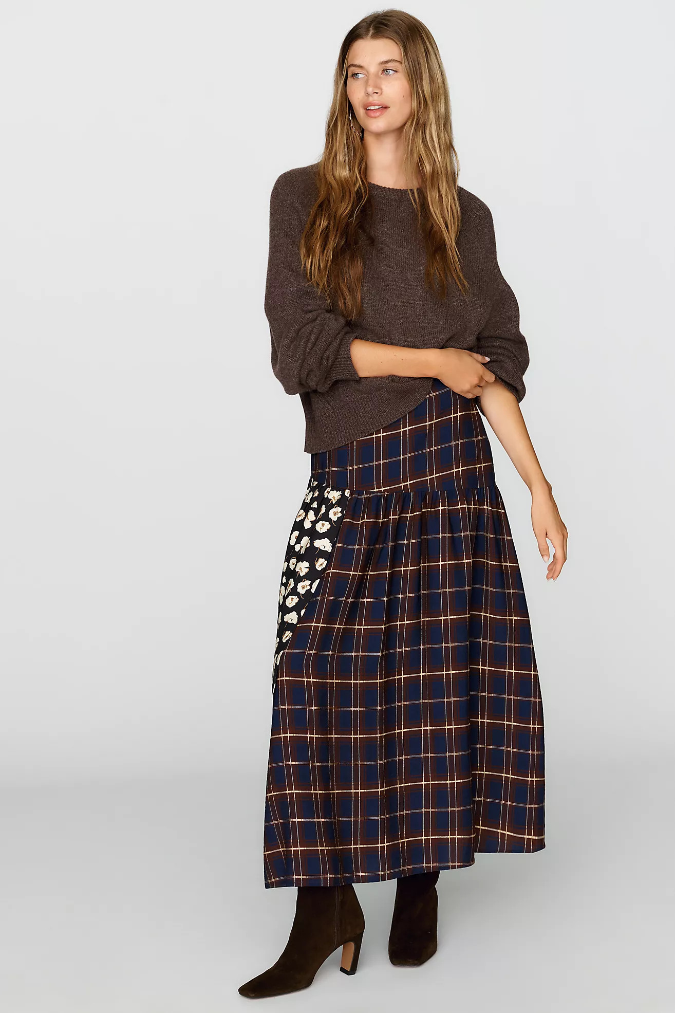 SAMDI Storm Midi Skirt | Anthropologie (US)