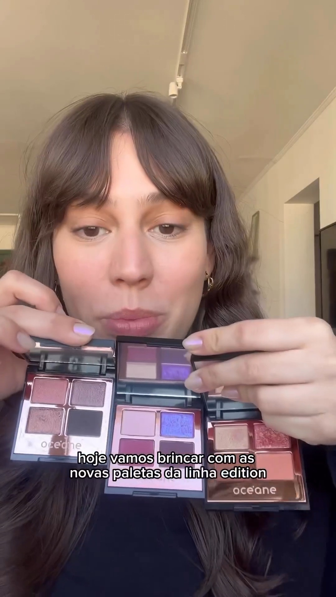 Tô encantadíssima com essas paletas de sombra da linha edition da Océane 💘 uma super pigmentação e um brilho muuuuito belo.

#LTKbeauty #LTKbrasil