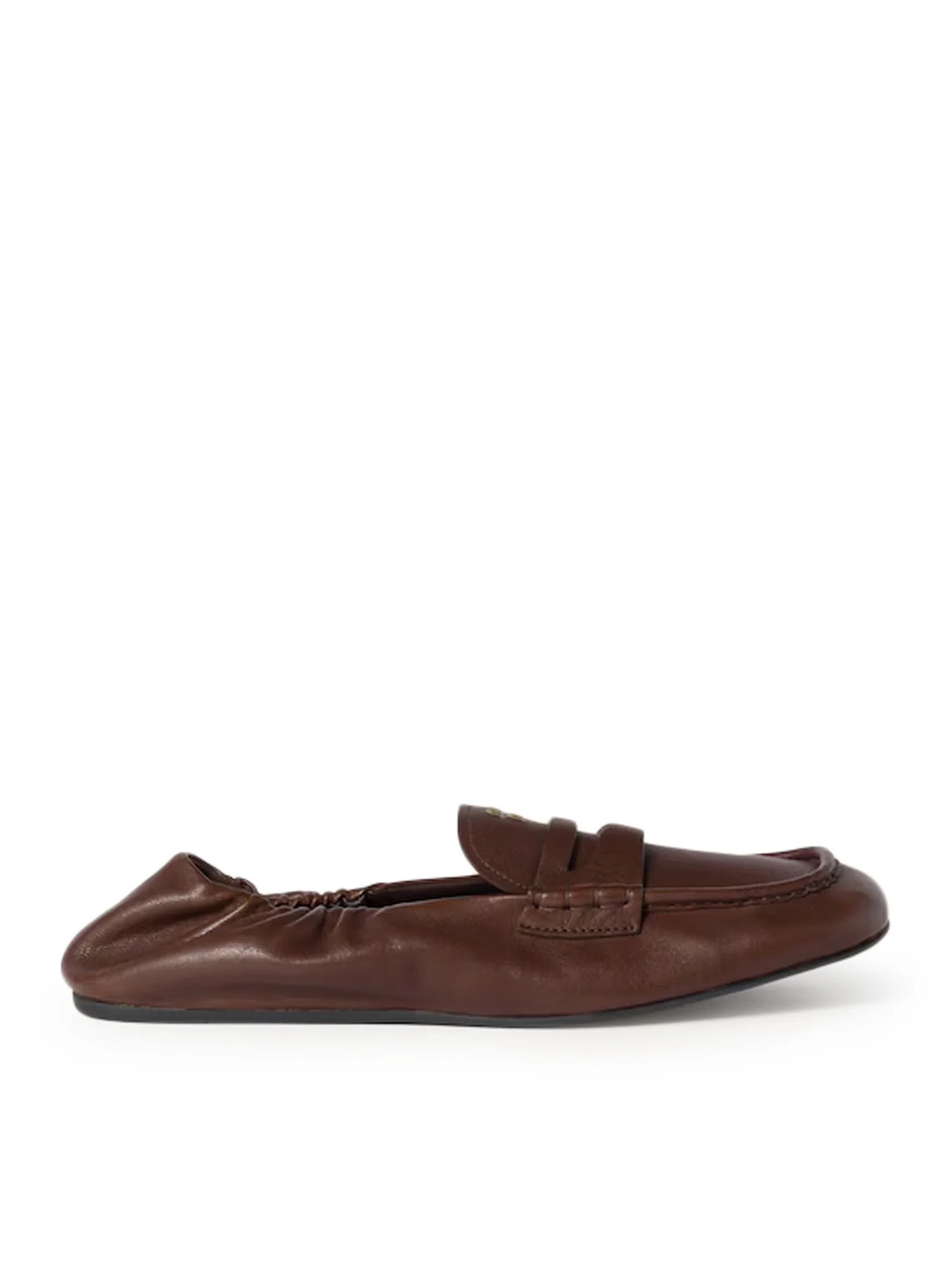 NAPPA LEATHER RUFFLED LOAFERS - Miu Miu - Woman | Suitnegozi INT