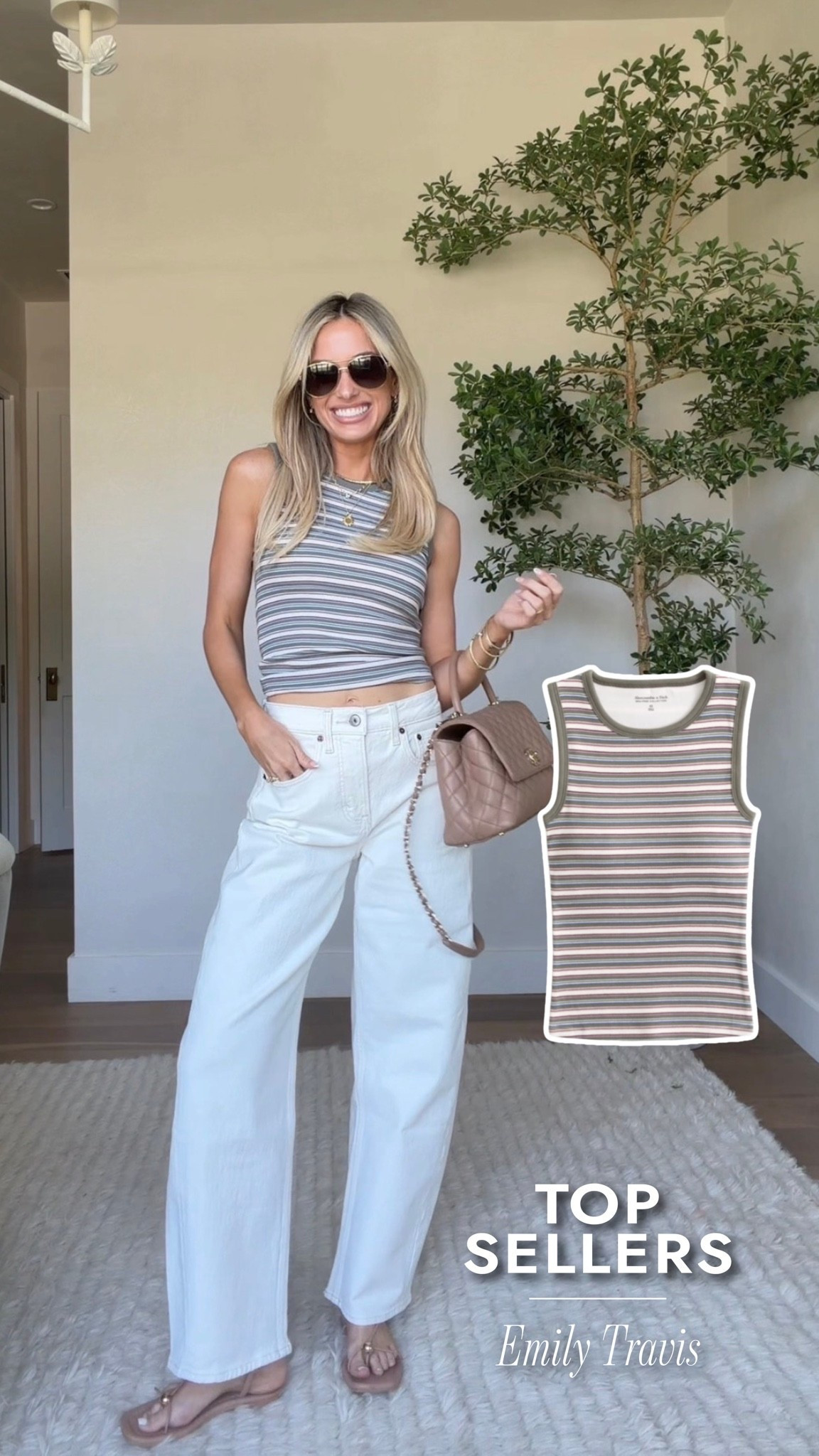 Wearing an xs in the tank and 25 r in the jeans!