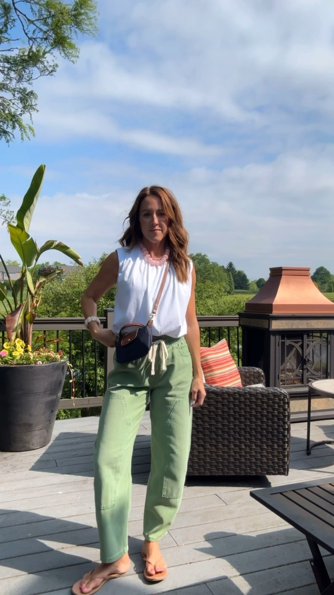 Jeans and a tee - but special. 
Love the color and fit of these light jeans. 
True size 25 petite 
XS tee

#LTKmomlife #LTKSeasonal