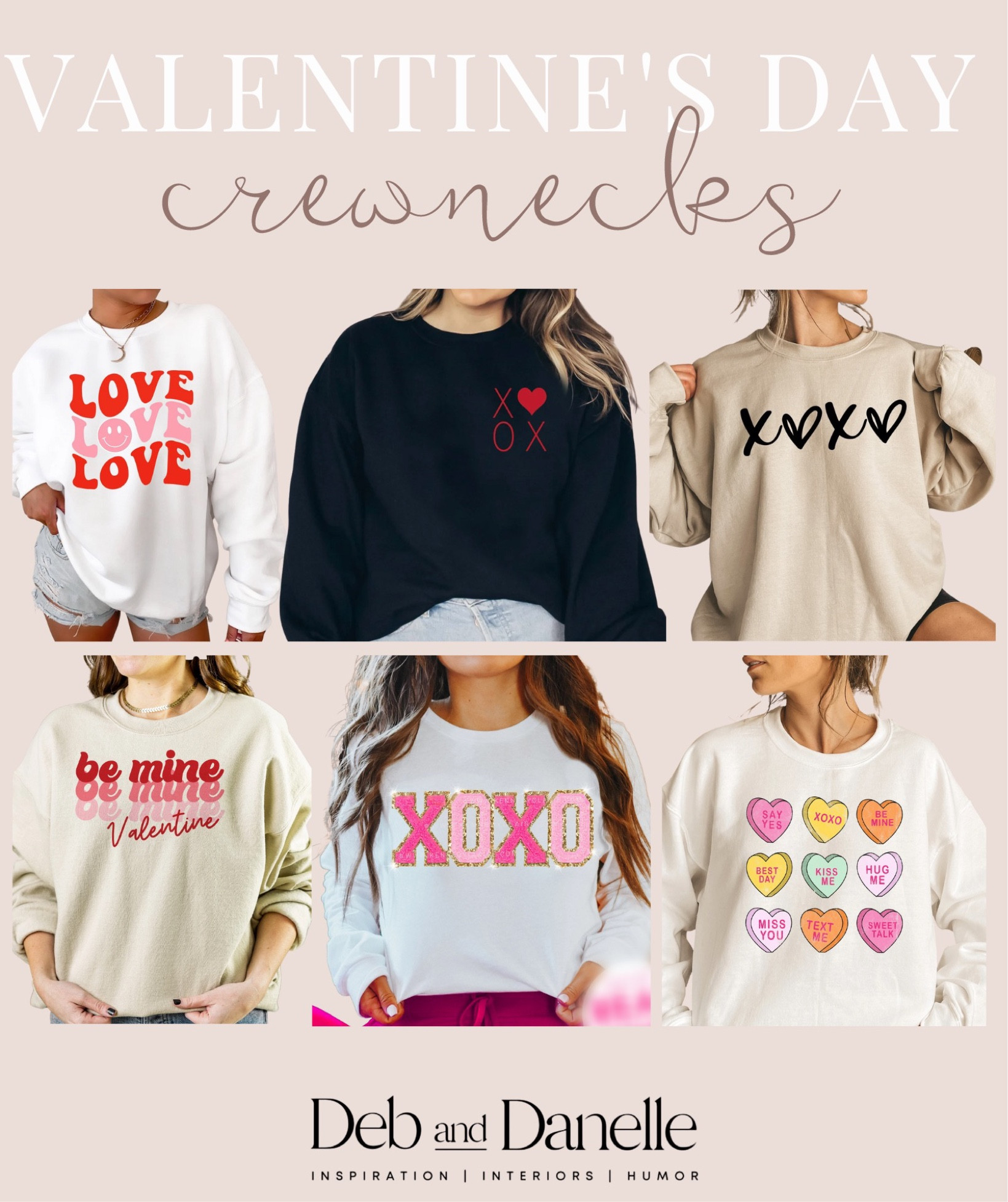Valentines Day crewnecks 💗

#LTKunder50 #LTKstyletip #LTKSeasonal