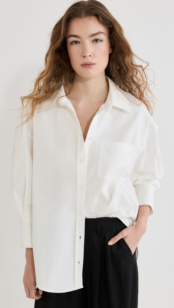 ANINE BING Mika Shirt | Shopbop | Shopbop