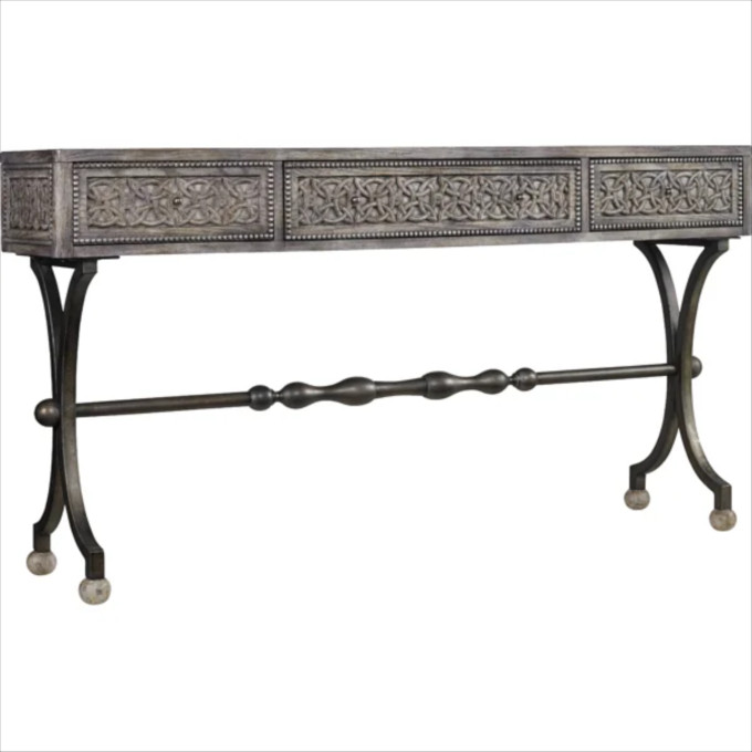 Click for more info about Melange 64.25" Console Table