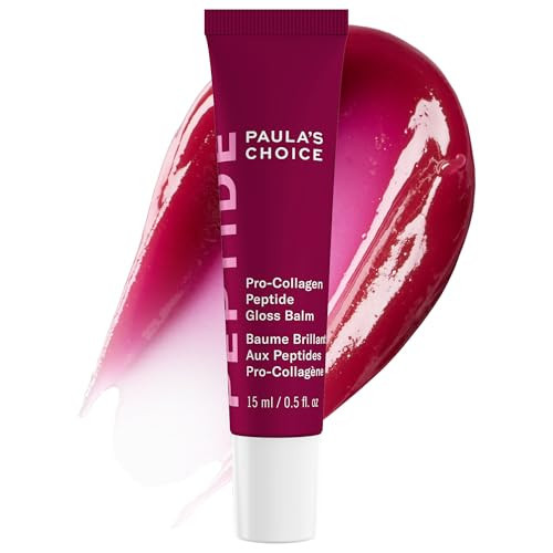 Paula’s Choice Pro-Collagen Peptide Gloss Lip Balm, Hydrates & Smooths Lips, Sheer & Glossy Finish for Fuller Lips, Deep Plum Sheer Tint, Non-Sticky, Cruelty-Free, 0.5 oz | Amazon (US)