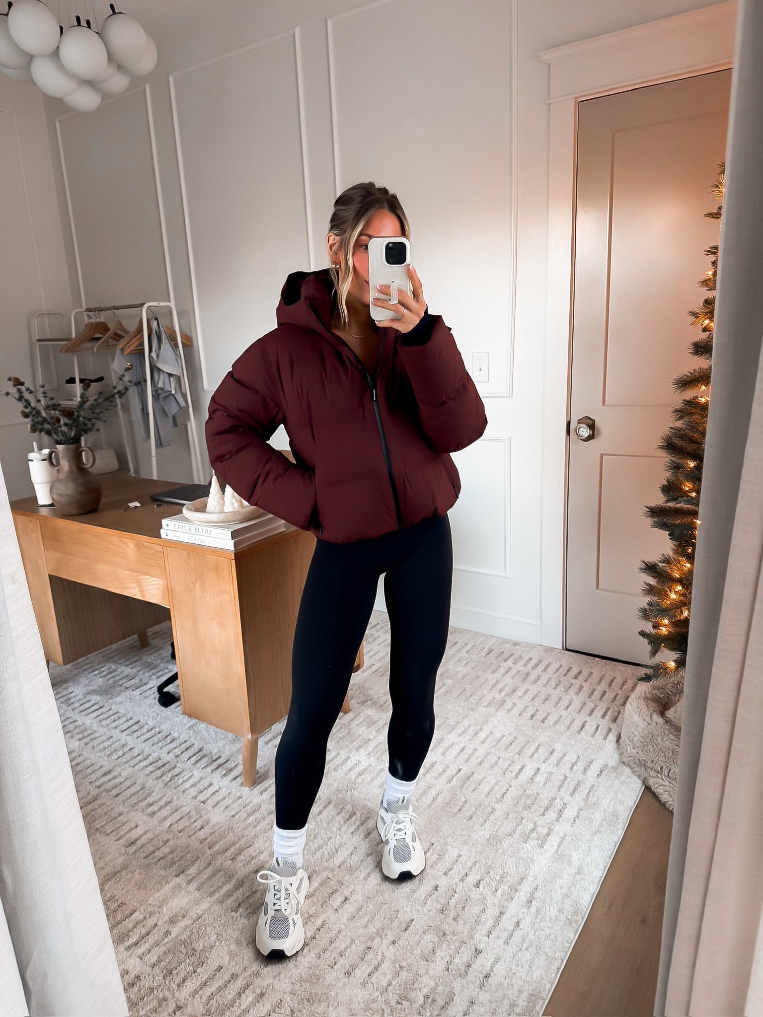 THIS COLOR 🤩 immediately needed!! + the fact that it has a hood!! 🙌🏻

#LTKActive #LTKSeasonal #LTKStyleTip