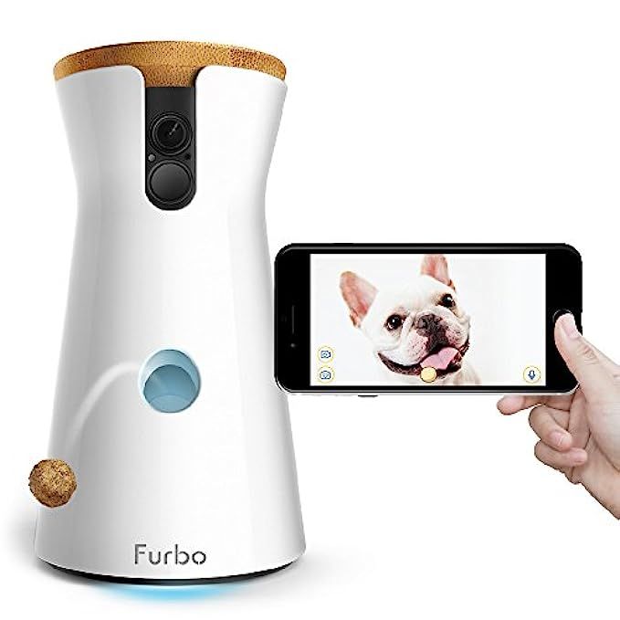 Furbo Dog Camera: Treat Tossing, Full HD Wifi Pet Camera and 2-Way Audio, Designed for Dogs, Compati | Amazon (US)