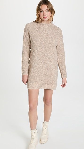 Cozy Roundneck Sweater Dress | Shopbop