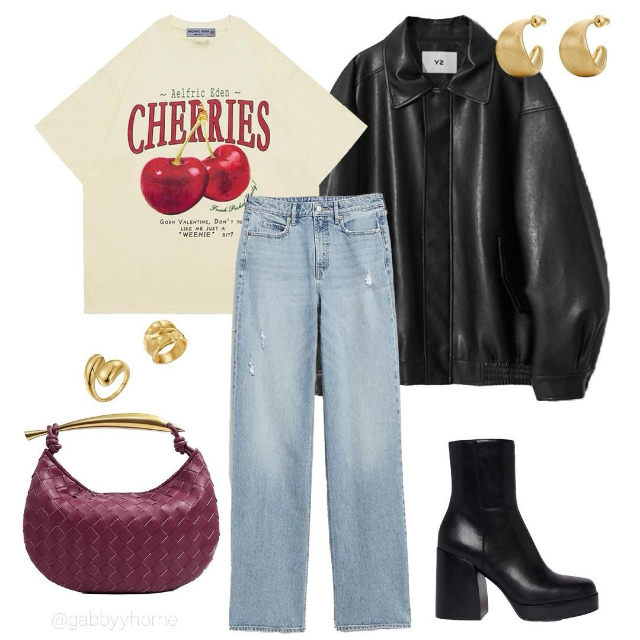 Obsessed with this date night outfit inspo! 
Leather jacket, cool girl, bottega dupe bag🎱🍷

#LTKItBag #LTKFindsUnder50 #LTKSeasonal