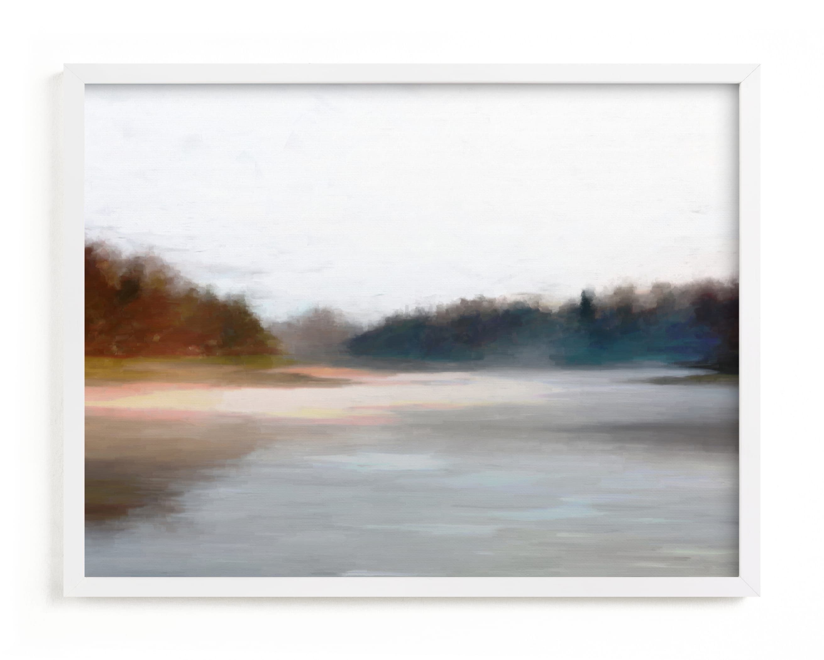 "Mystic Morning" - Painting Art Print by Amy Hall. | Minted