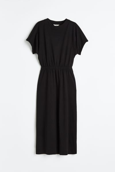 Smocked-waist Jersey Dress | H&M (US + CA)