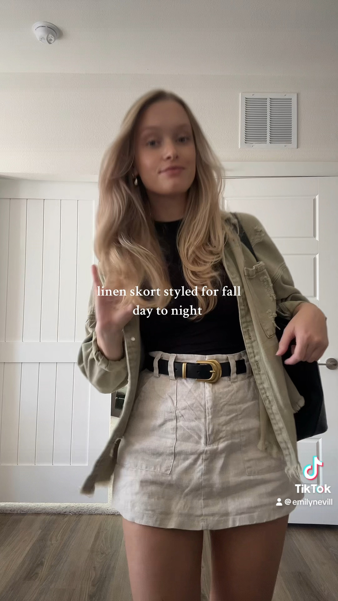 Fall skort outfits | day to night outfit fall | linen skirt 

#LTKSeasonal