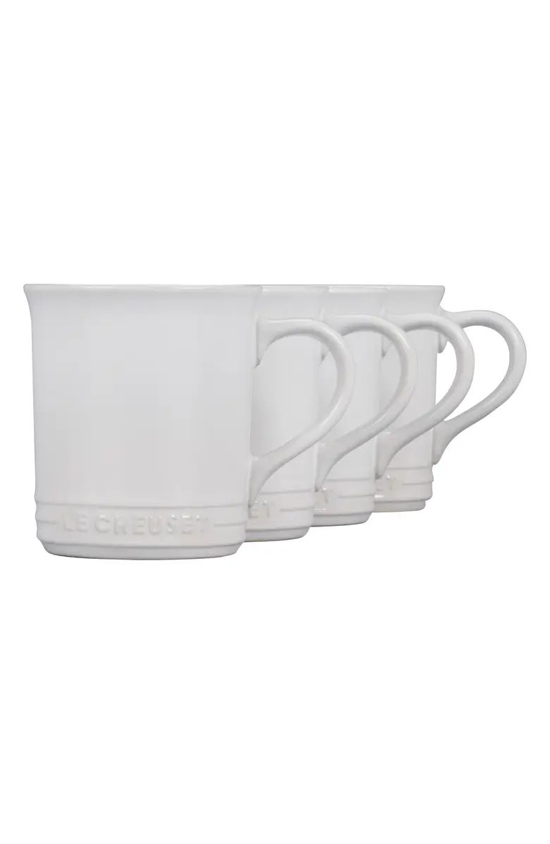 Le Creuset Set of Four 14-Ounce Stoneware Mugs | Nordstrom | Nordstrom