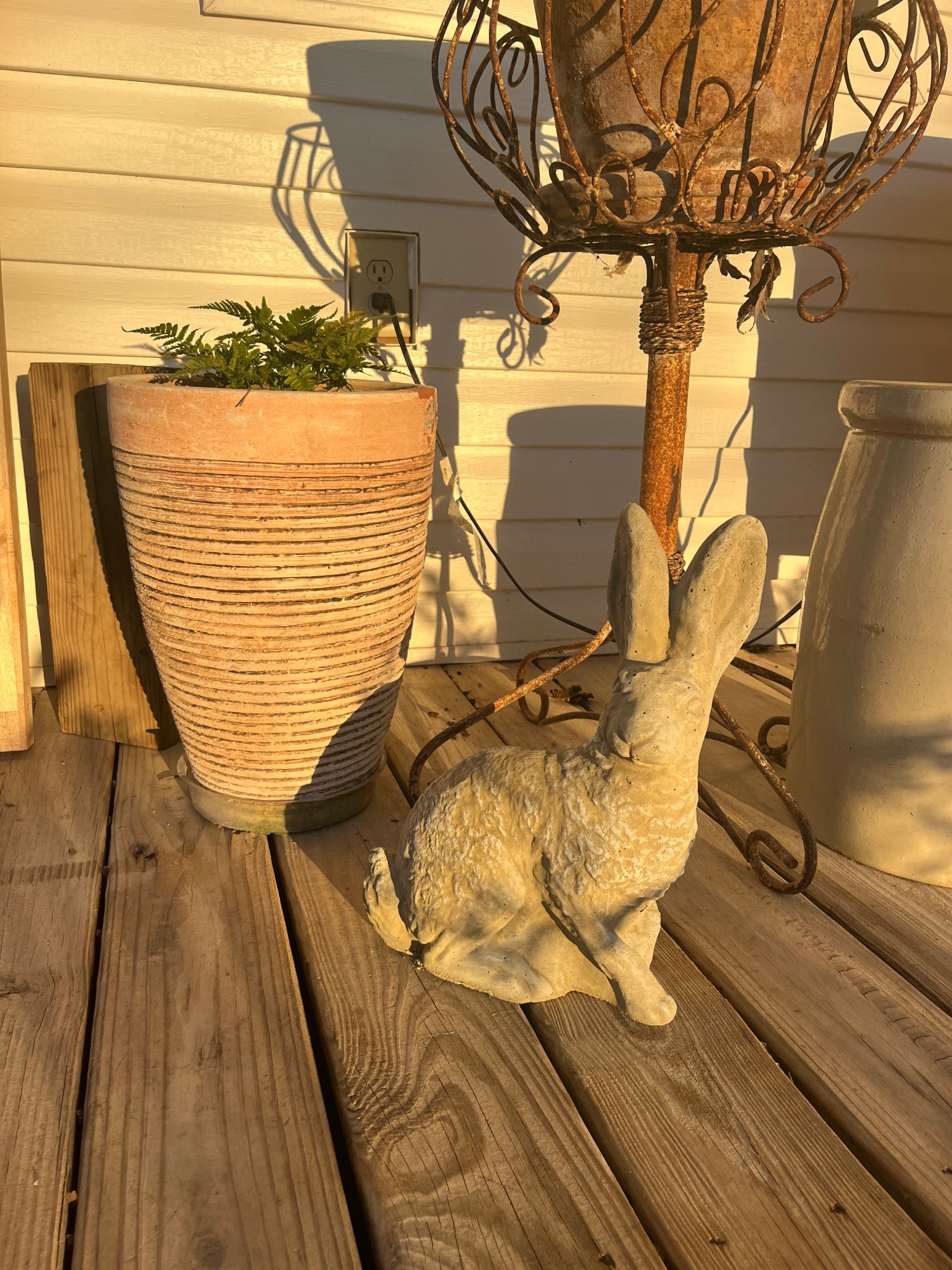 I’ve fallen in love with yard ornaments.  For sure the concrete ones.  
#yardornament #outdoordecor 

#LTKHome #LTKFindsUnder100