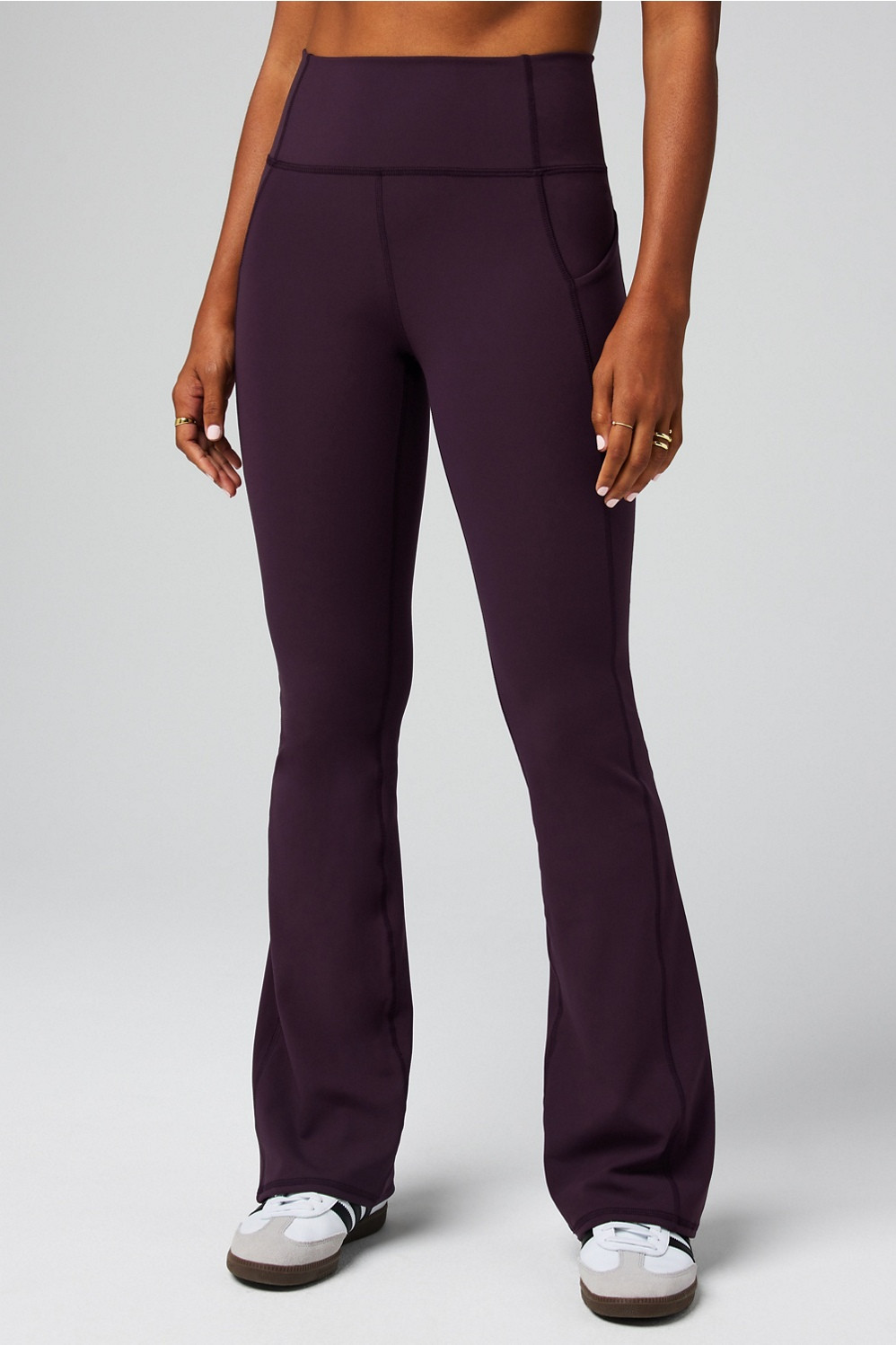 Cold Weather Pocketed High-Waisted Mini Flare | Fabletics - North America