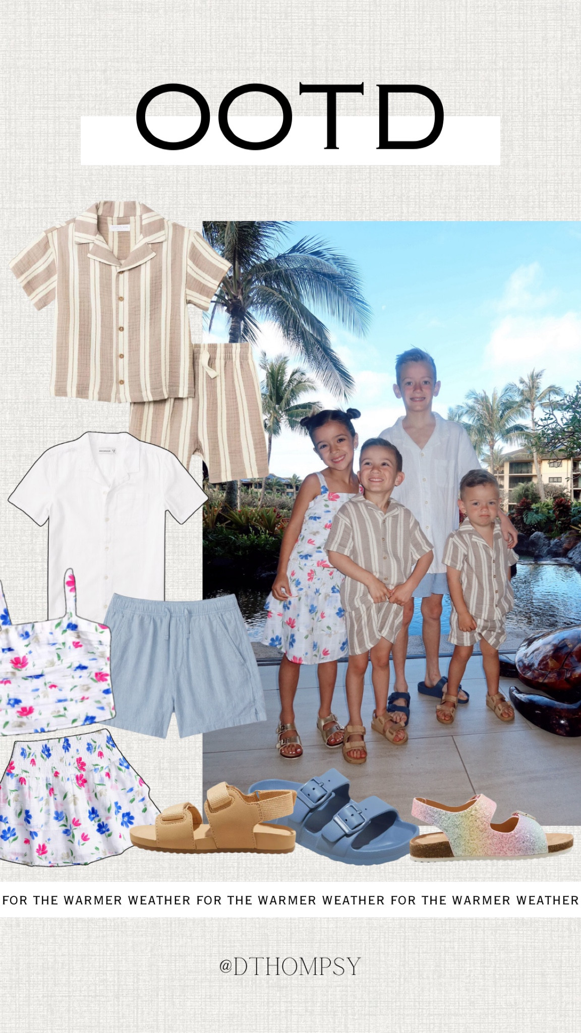 OOTD (my littles)

boys. girl. minnow. swimsuit. swim. bathing suit. trunks. shorts. sandals. target. bucket hat. hawaii. summer vacation. spring. minnow. 

#LTKSeasonal #LTKkids #LTKfindsunder100